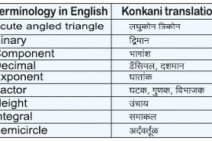 Goan students will now get to learn Maths in mother tongue
