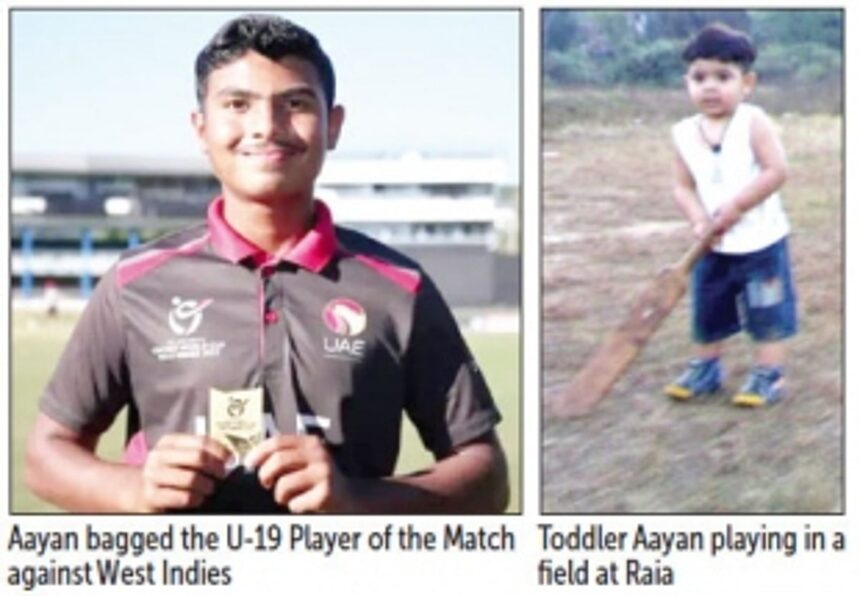 Goan teenager Aayan Khan becomes  youngest Twenty20 World Cup player