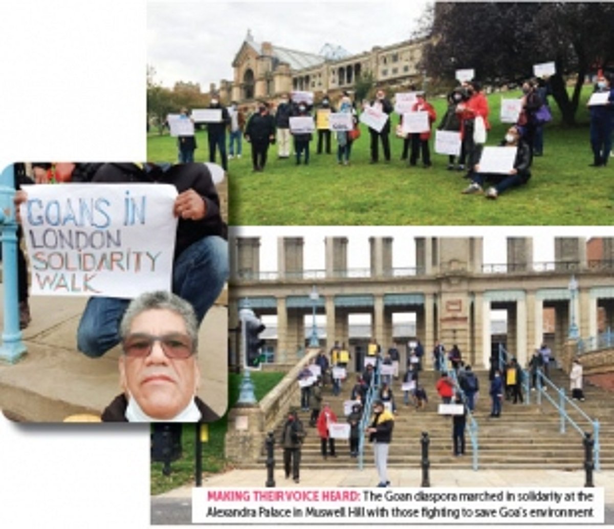 Goan voices to protect Mollem, echo in Muswell Hill, London