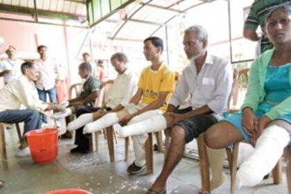 Goans flock to Margao for Jaipur foot camp