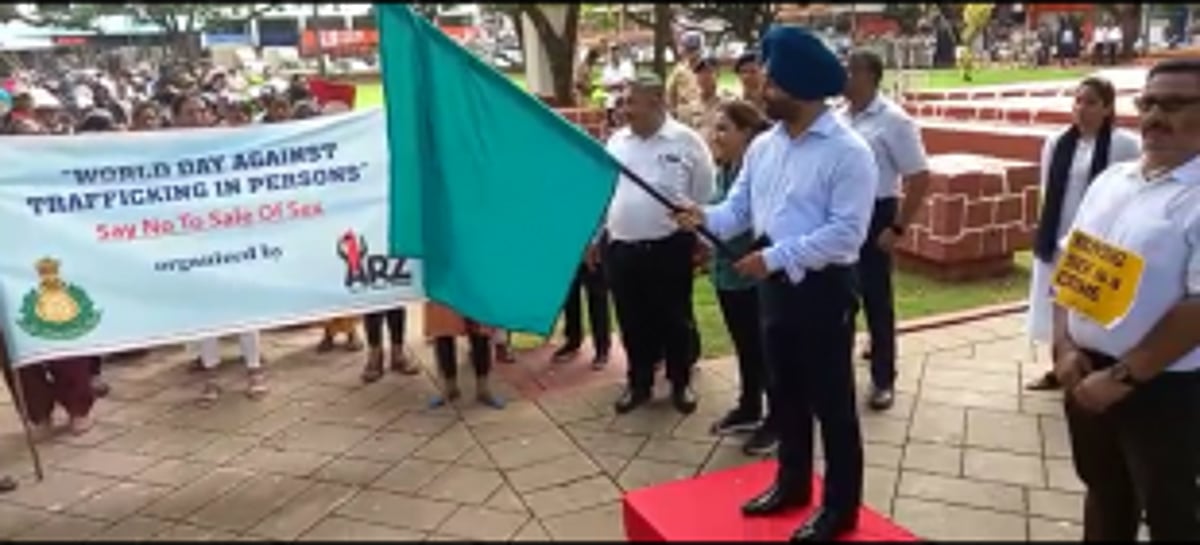 Goans unite to raise awareness regarding Human Trafficking