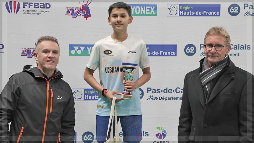 Goa’s Aarush Pawaskar Wins Silver at France Open U-17 Badminton Tournament 1 Goa’s Aarush Pawaskar Wins Silver at France Open U-17 Badminton Tournament