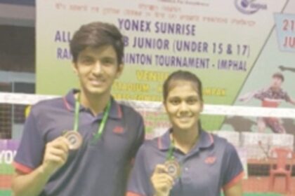Goa’s Arjun, Lydia win bronze