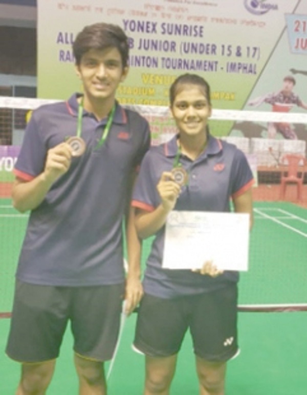 Goa’s Arjun, Lydia win bronze