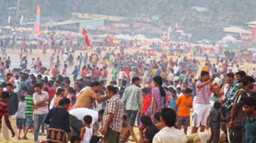 Goa's Calangute Beach Comes Alive as New Year's Eve Countdown Begins 1 Goa's Calangute Beach Comes Alive as New Year's Eve Countdown Begins