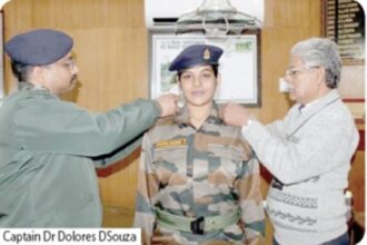 Goa’s Captain Dr Dolores D’Souza serving the nation with her medicines