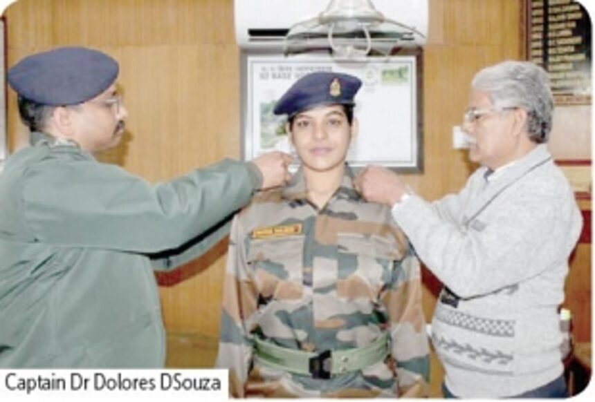 Goa’s Captain Dr Dolores D’Souza serving the nation with her medicines