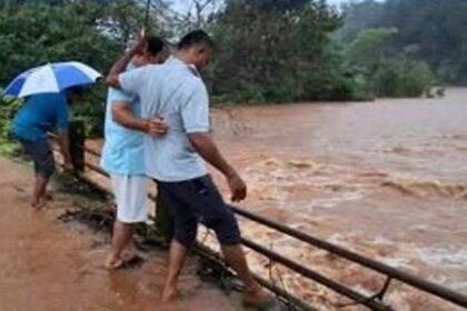 Goa’s Colonial-Era Valshe Bridge Sinks Again Under Monsoon Fury