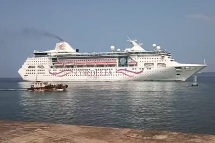 Goa’s Cruise Tourism Season Begins as Cordelia Empress Docks at Mormugao Port with 1,050 Passengers