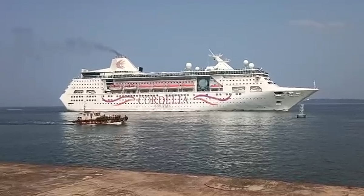 Goa’s Cruise Tourism Season Begins as Cordelia Empress Docks at Mormugao Port with 1,050 Passengers