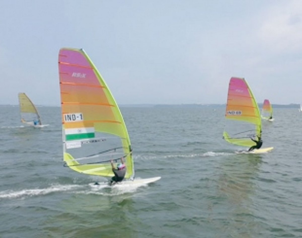 Goa's Dayne makes clean sweep in RS:X Olympic class