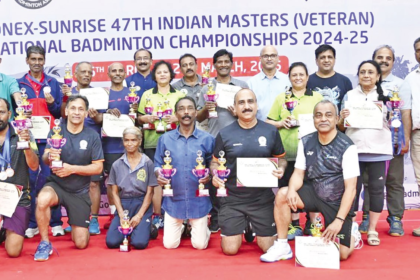 Goa's Dr Manju Khandeparker and Doubles Pair Pradeep Dhond & Tanaji Sawant Win Bronze at Indian Masters Badminton Championship