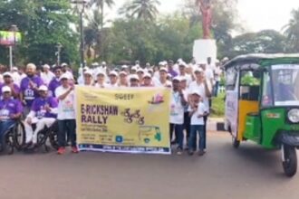Goa's Electoral Office Leads 'Run for Vote' Rally and E-Rickshaw Convoy to Promote Voting Awareness