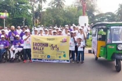 Goa's Electoral Office Leads 'Run for Vote' Rally and E-Rickshaw Convoy to Promote Voting Awareness