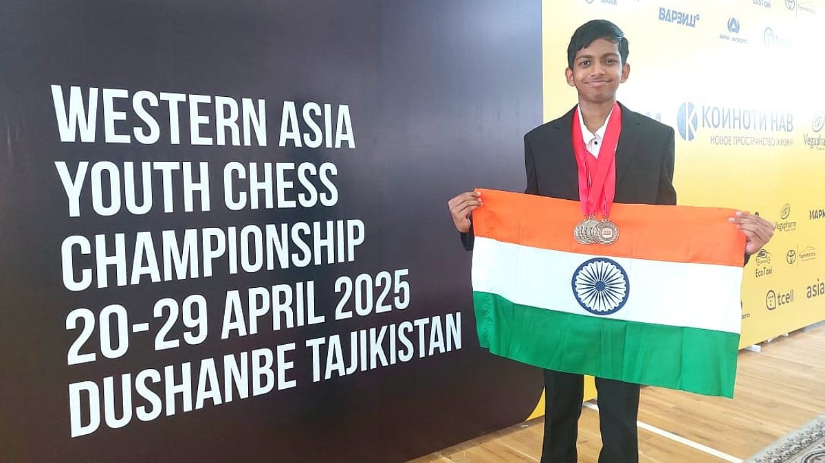 Goa’s Ethan Vaz Wins 5 Medals for India at Western Asia Youth Chess Championships 2025
