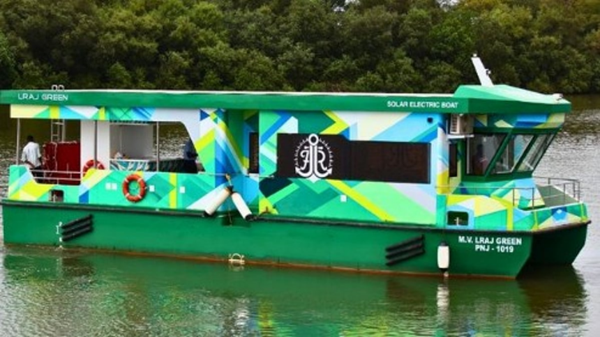 Goa’s First Solar-Electric Hybrid Catamaran ‘MV LRAJ Green’ Wins National Sagarmitra Coastal Impact Award 1 Goa’s First Solar-Electric Hybrid Catamaran ‘MV LRAJ Green’ Wins National Sagarmitra Coastal Impact Award