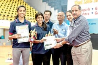 Goa’s Lydia, Yasmin settle for silver; Kaushal, Purva win singles titles