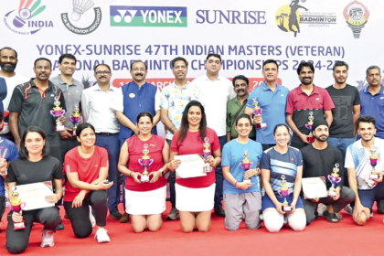 Goa’s Sandhya Melasheemi Clinches Double Gold at Yonex Sunrise 47th Indian Masters National Badminton Championship