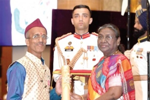 Goa’s Sanjay Anant Patil  conferred Padma Shri