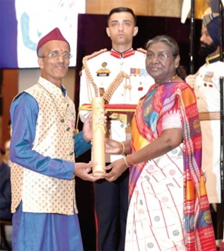 Goa’s Sanjay Anant Patil conferred Padma Shri 1 Goa’s Sanjay Anant Patil conferred Padma Shri