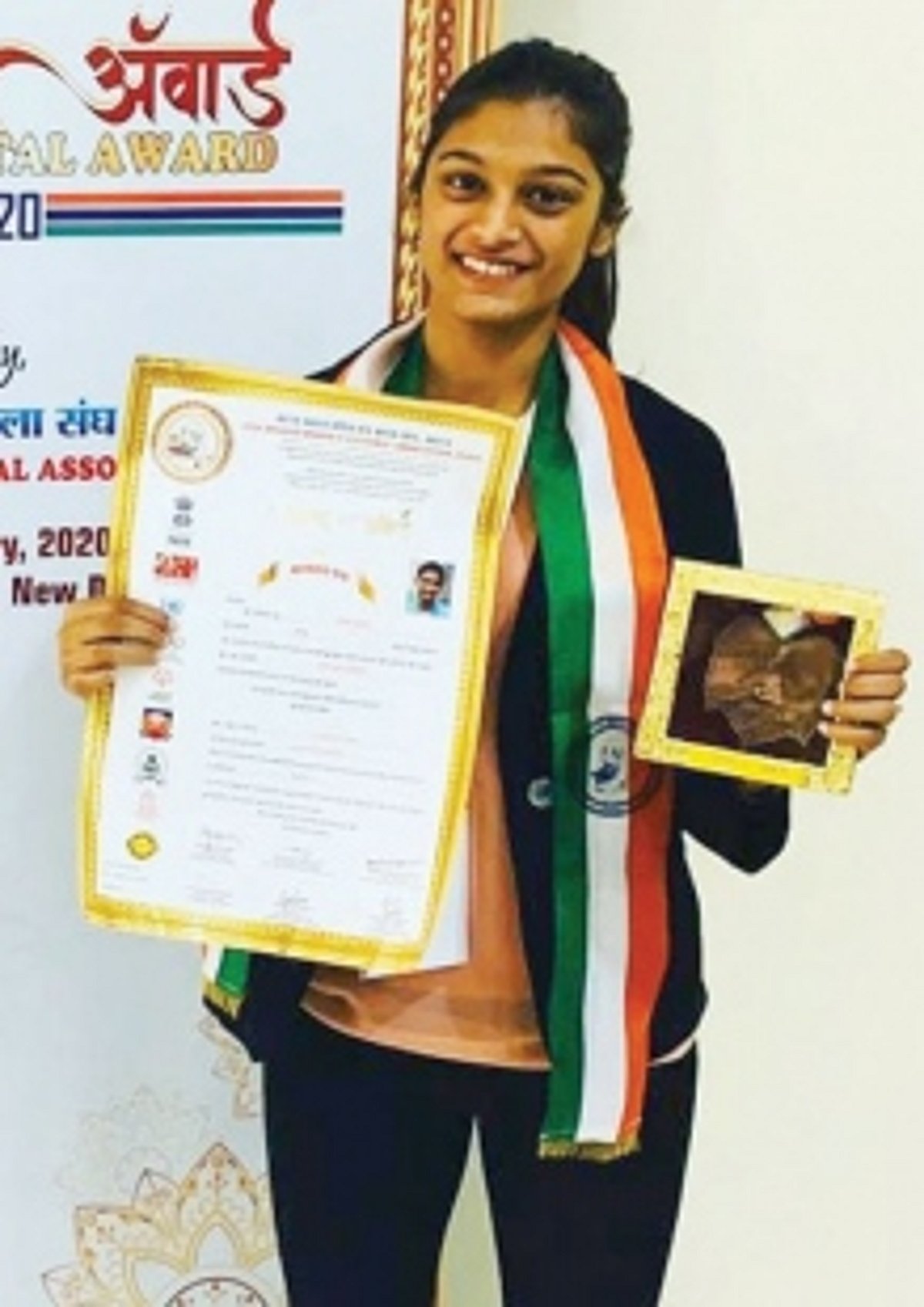 Goa’s Tanisha wins  Atal Puraskar in sports