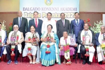 Goa’s best awarded with the Dalgado awards