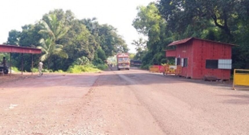 Goa’s border gates open but Maharashtra’s border checkposts still remain closed
