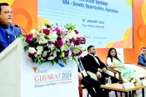 Goa’s economic roadmap unveiled at  Vibrant Gujarat Summit 2024