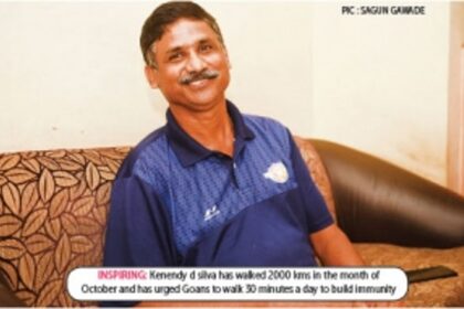 Goa’s fifty plus long distance man