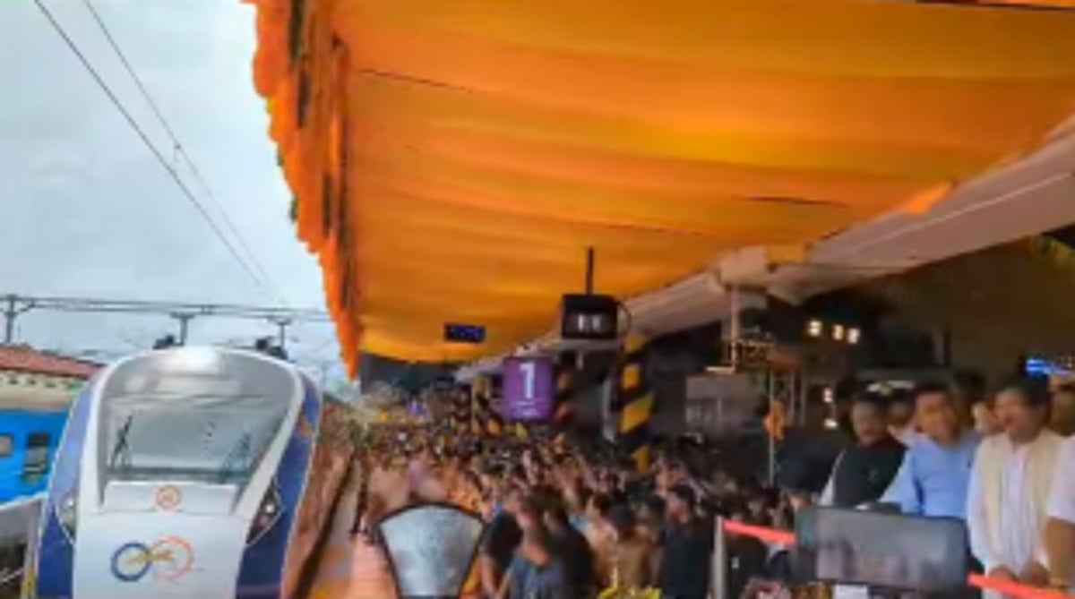 Goa’s first Vande Bharat train flagged off on Tuesday