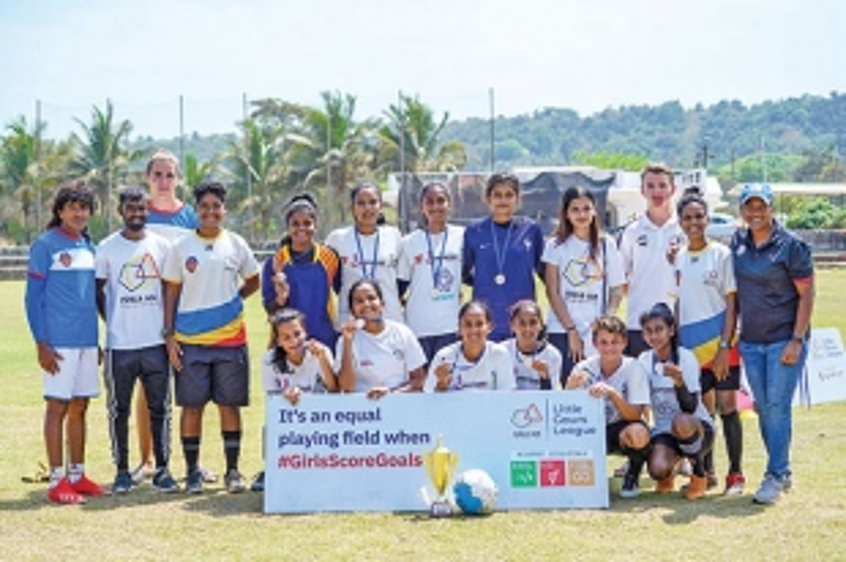 Goa’s football talent shines at ‘Girls Score Goals’