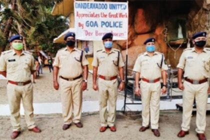 Goa's men in khaki quite in tune, to fight Corona