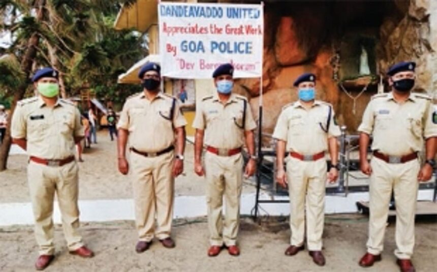 Goa's men in khaki quite in tune, to fight Corona