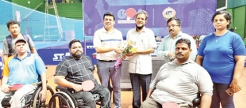 Goa’s para-TT team provided with wheelchairs ahead of National c’ship