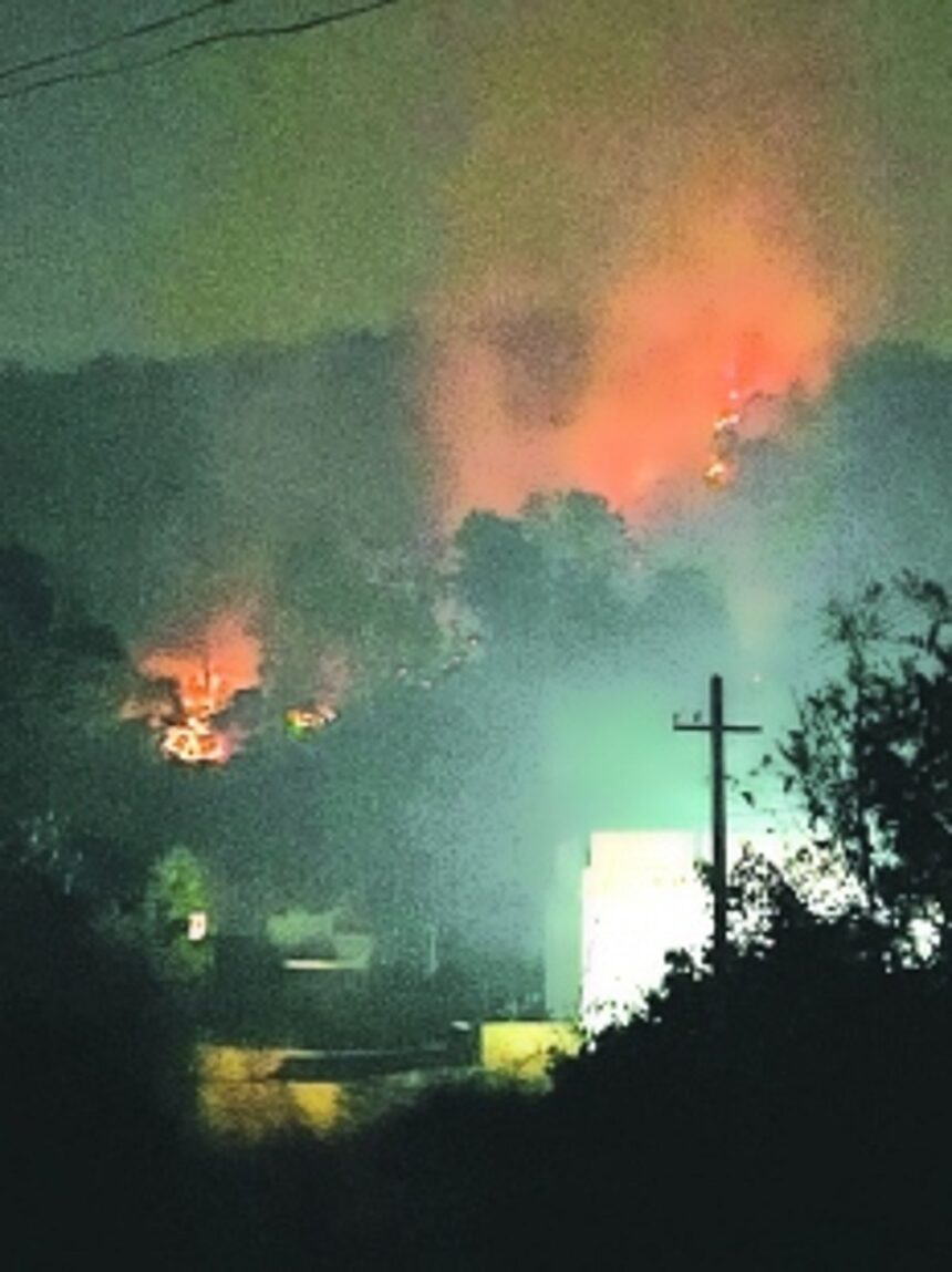 Goa's scrub forests turn into a tinderbox as weary rangers and fire personnel struggle to control unprecedented wildfires