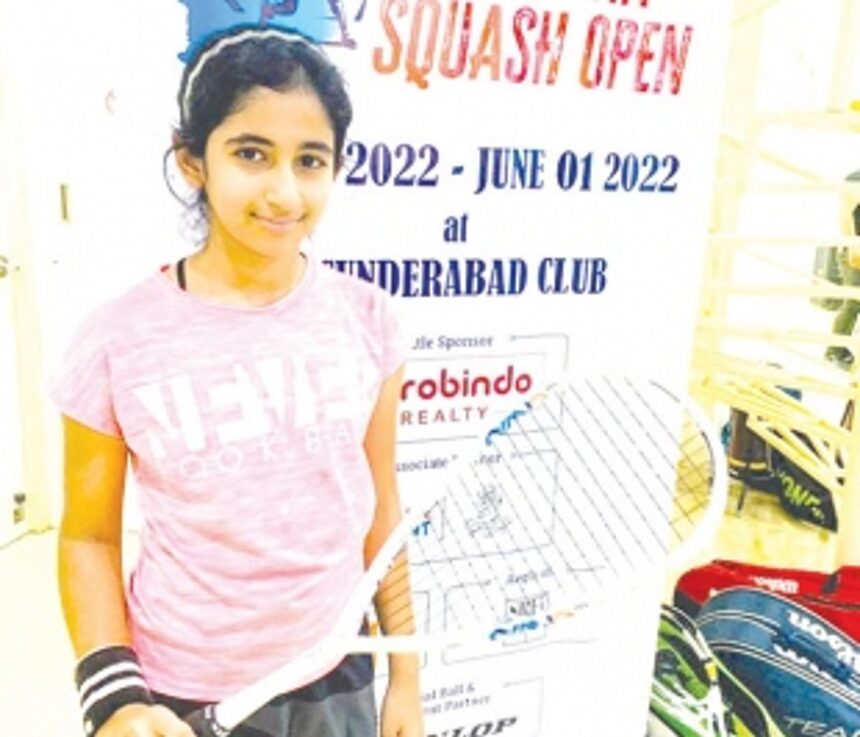Goa’s squash prodigy makes rapid progress, set to go places