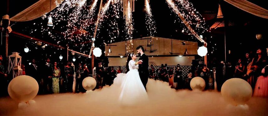 Goa’s wedding forecast: 100% chance of love but 50% chance of scattered showers 1 Goa’s wedding forecast: 100% chance of love but
50% chance of scattered showers