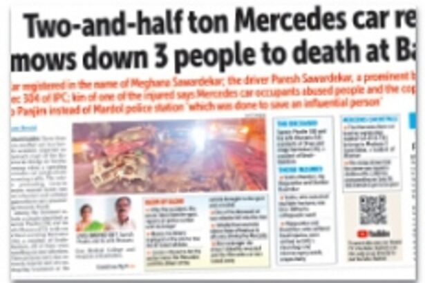 Goa’s ‘killer roads’ continued to snuff out lives