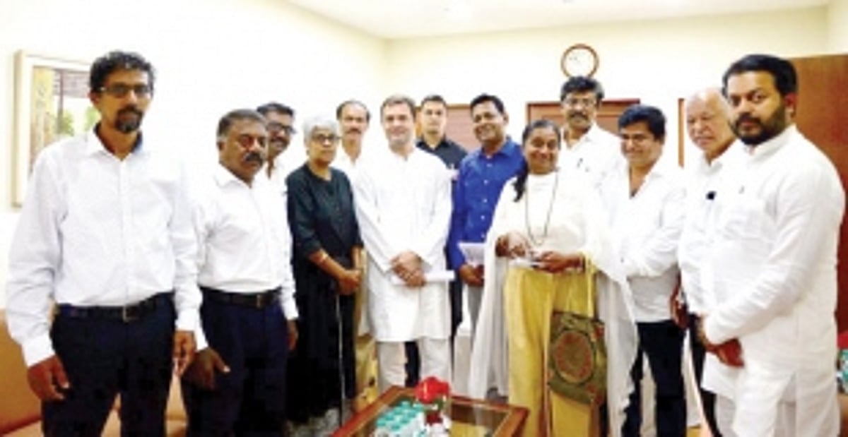 Goencho Avaaz reminds Rahul of his  family’s promise of Special Status to Goa