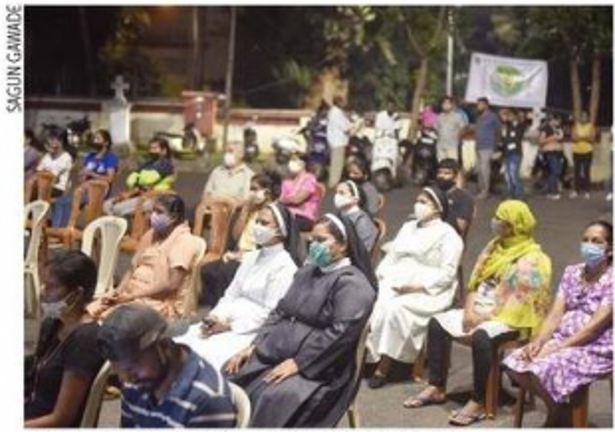 Goencho Ekvott calls on Nagoa villagers to stand against coal, double tracking