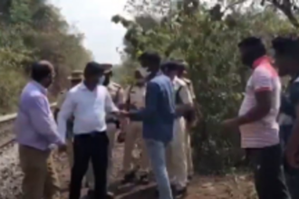 Goencho Ekvott, locals make double tracking personnel abort work