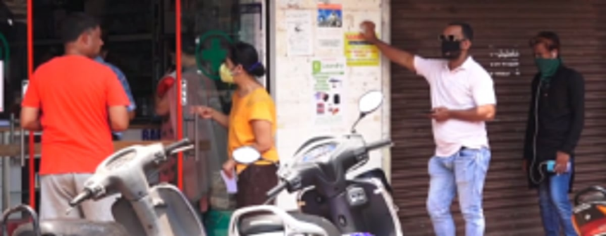 Goenkar, keep distance and stay safe