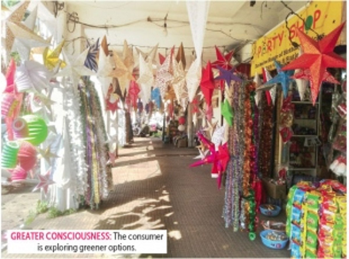 Going green with Christmas