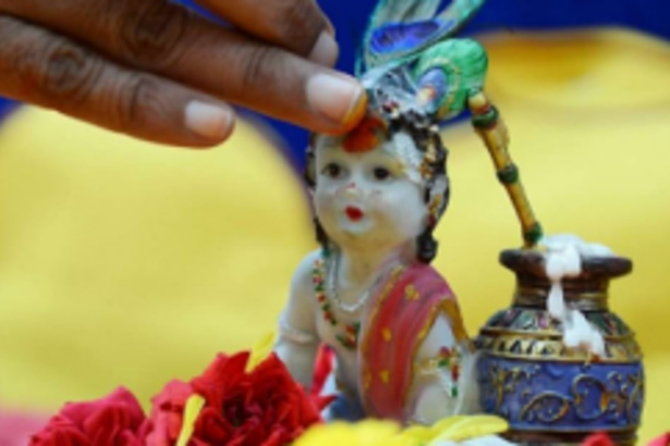 Gokulashtami celebrated on a low scale