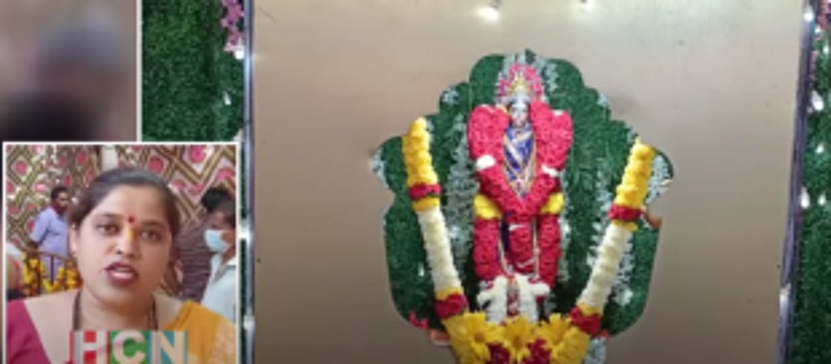 Gold ornaments  stolen from  Kharewado temple