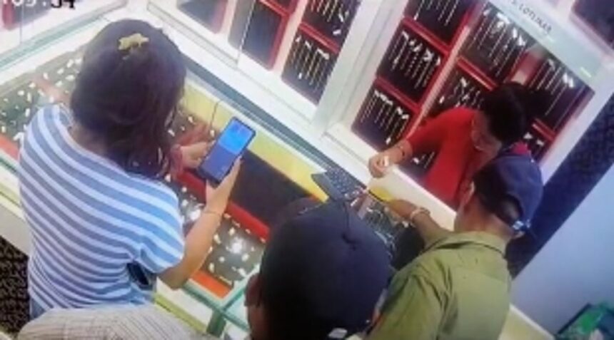 Gold theft worth Rs 1 Lakh reported at Vasco; Suspect recorded on CCTV