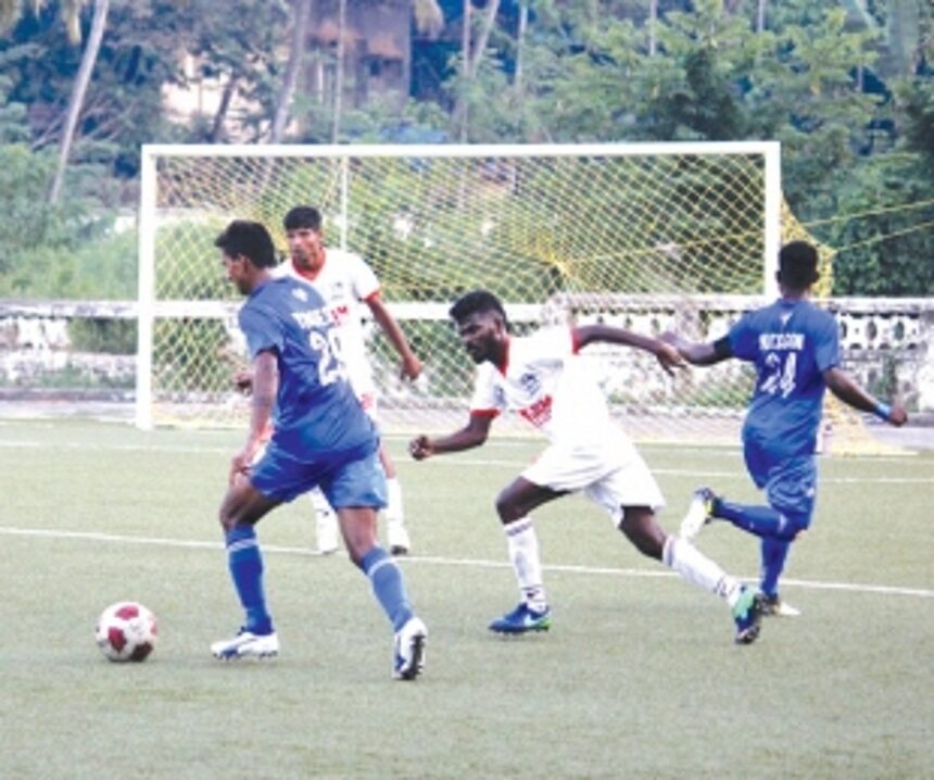 Golden Eagles drub Panjim Footballers