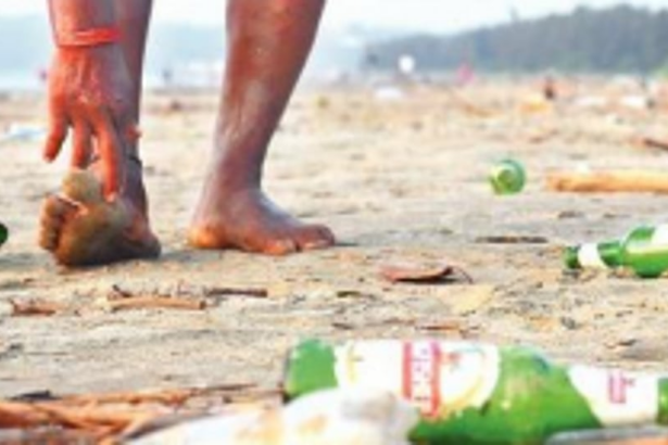 Golden or trashy Goa?