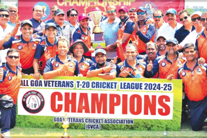 Gomanchal Warriors Clinch Goa Veteran Cricket League Title with 19-Run Win Over Dessert n More Avengers