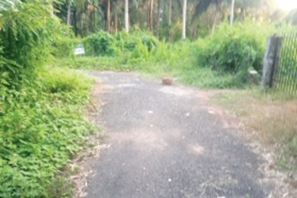 Gonsua Betalbatim road  turns from bad to worse